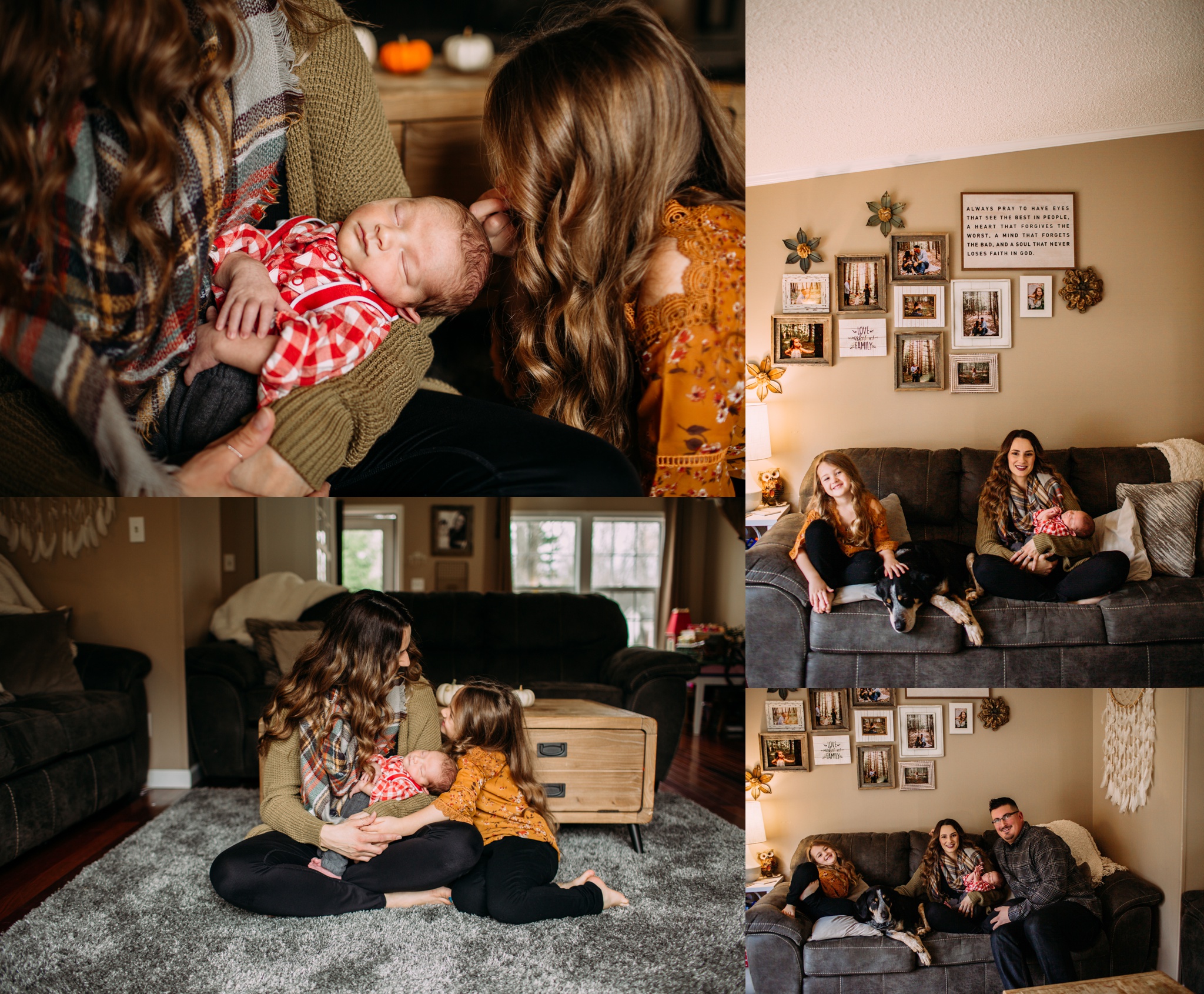 Kimball Michigan Lifestyle Newborn Photographer