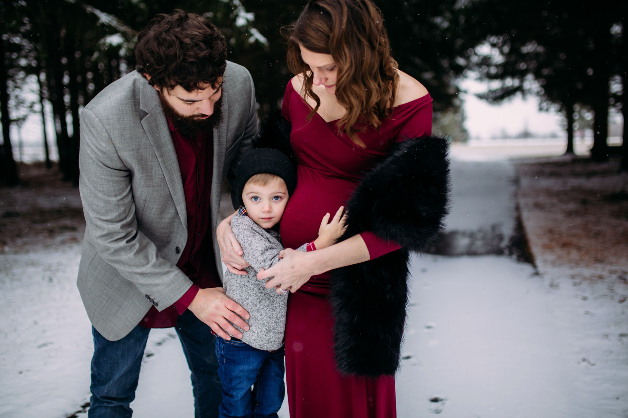 grant twp maternity photographer