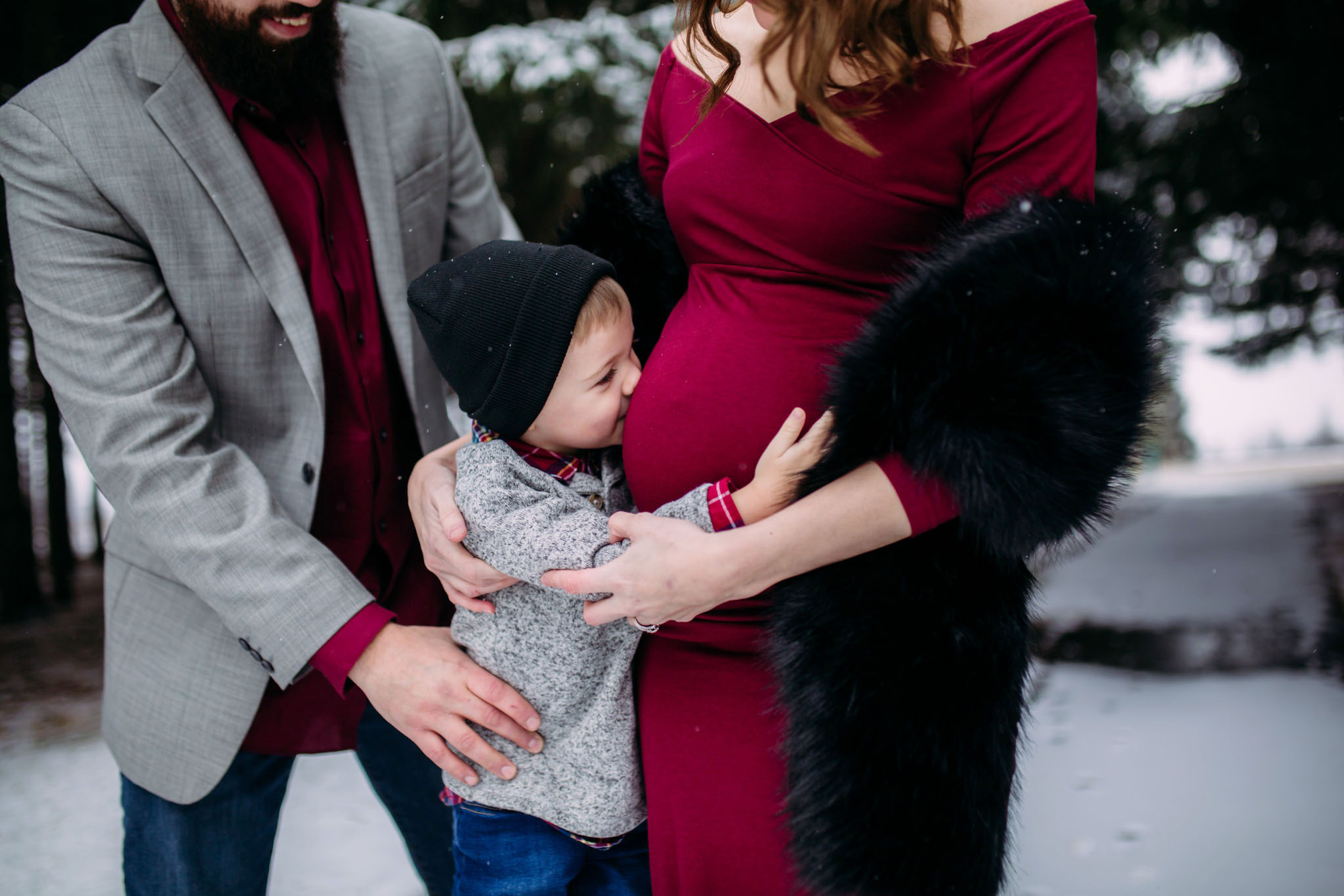 grant twp maternity photographer