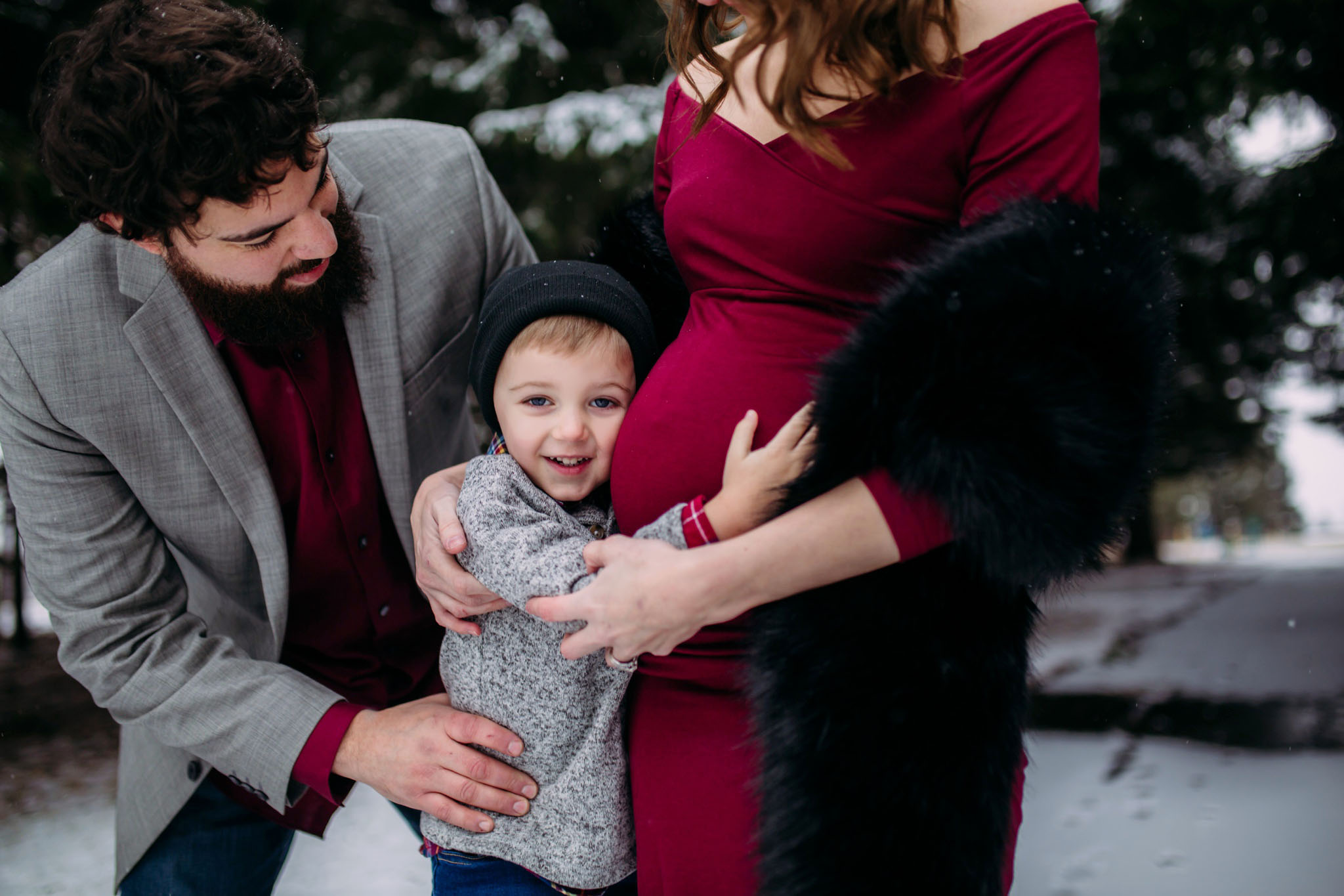 grant twp maternity photographer