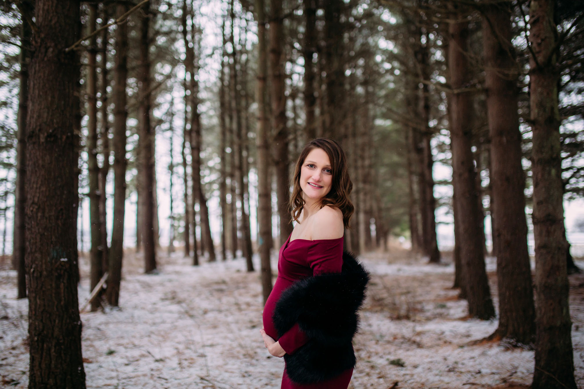 grant twp maternity photographer