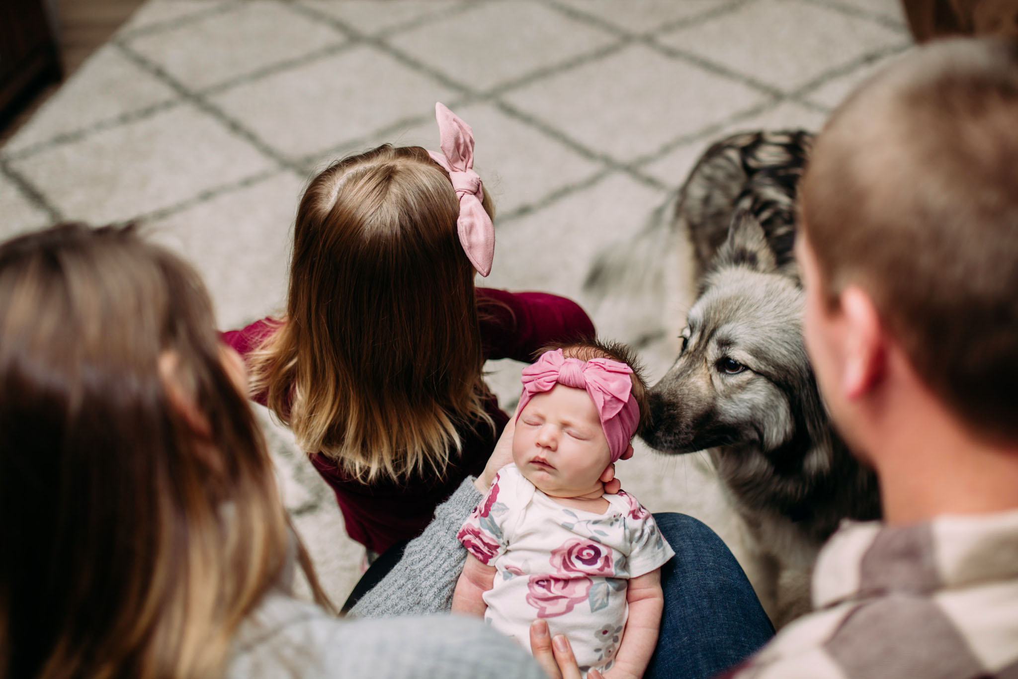 Croswell Michigan lifestyle newborn photography