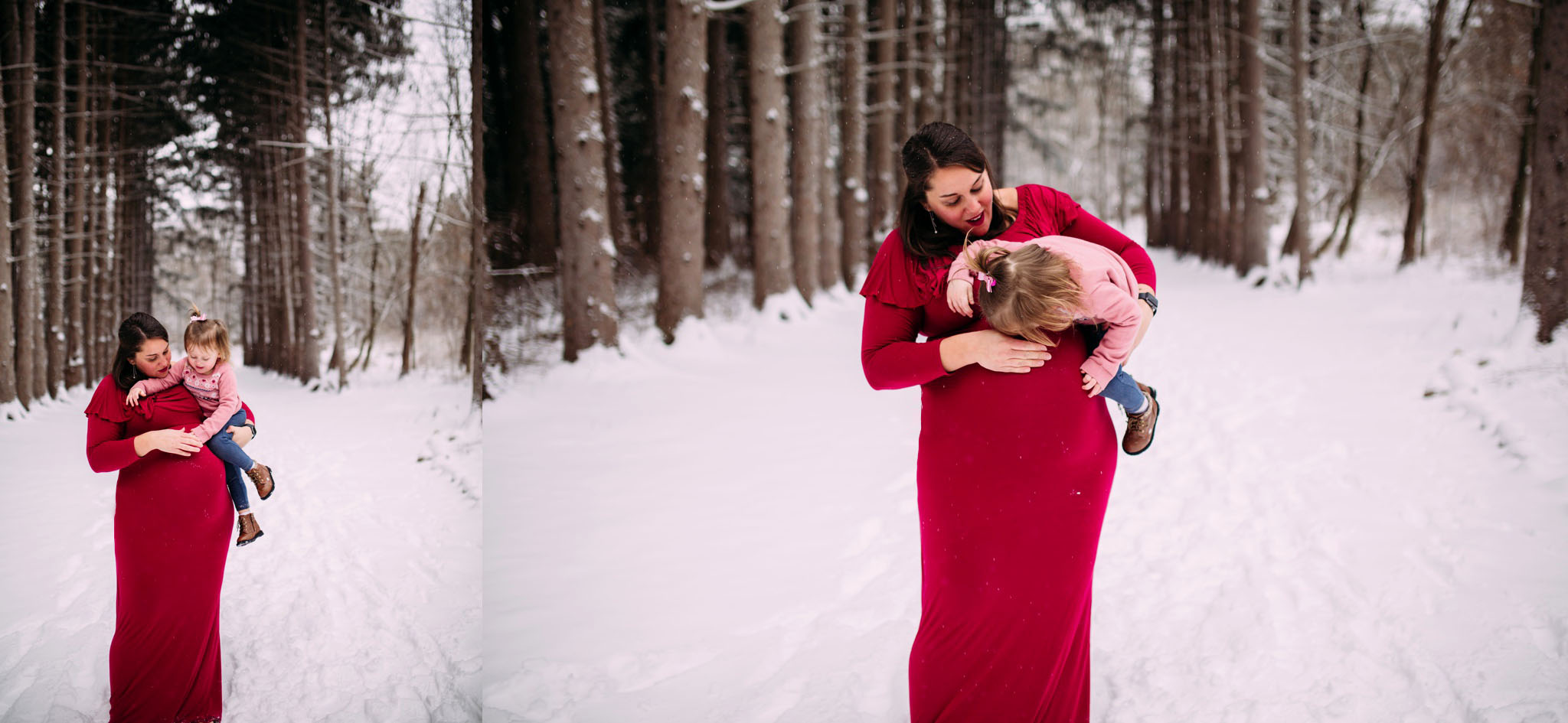 stoney creek metro park maternity session