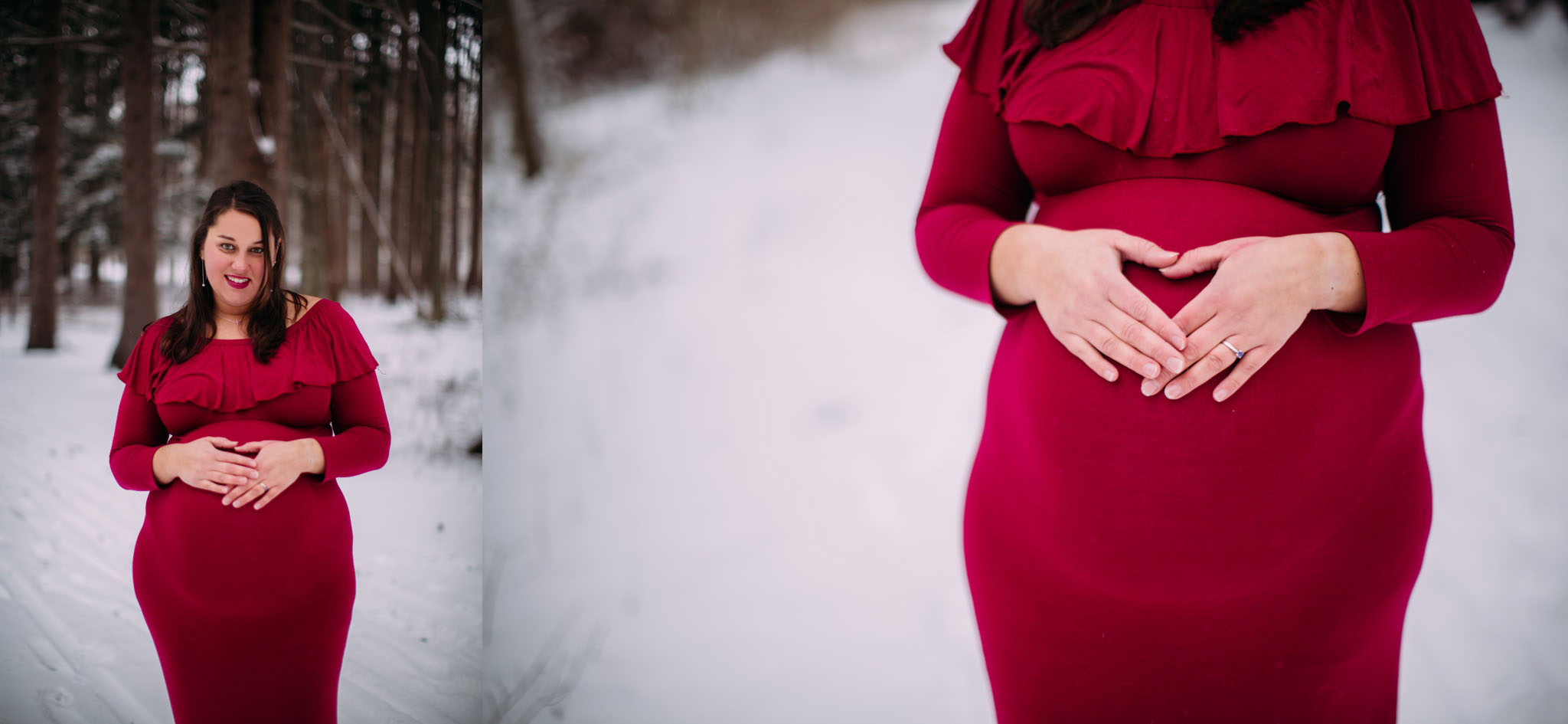 stoney creek metro park maternity session