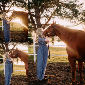 Horse maternity session